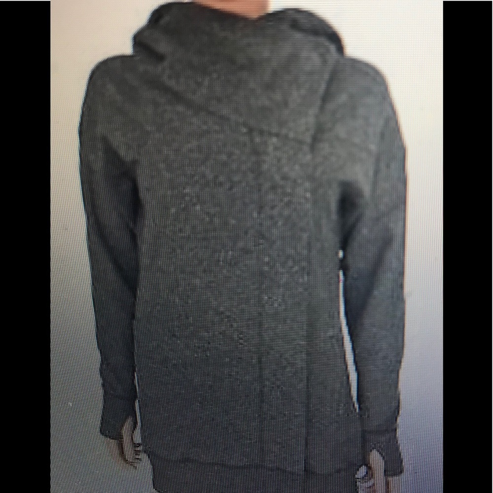 Lululemon heather gray Wrap Up jacket